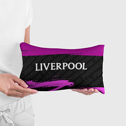Подушка-антистресс Liverpool pro football: надпись и символ, цвет: 3D-принт — фото 2