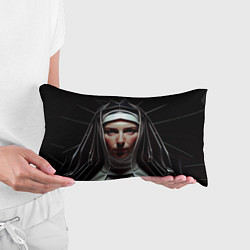 Подушка-антистресс Нейросеть: монахиня, цвет: 3D-принт — фото 2