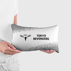 Подушка-антистресс Tokyo Revengers glitch на светлом фоне: надпись и, цвет: 3D-принт — фото 2