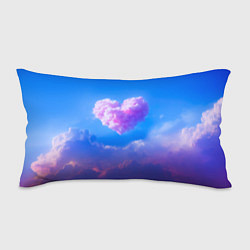Подушка-антистресс Облако в форме сердца, цвет: 3D-принт
