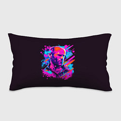 Подушка-антистресс Jason Statham - pop art, цвет: 3D-принт