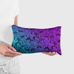 Подушка-антистресс Ахегао красивый неон, цвет: 3D-принт — фото 2