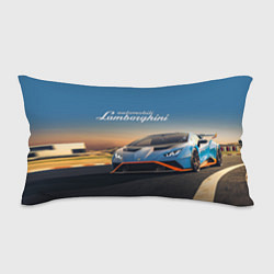 Подушка-антистресс Lamborghini Huracan STO - car racing, цвет: 3D-принт