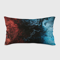 Подушка-антистресс Красно синее небо, цвет: 3D-принт