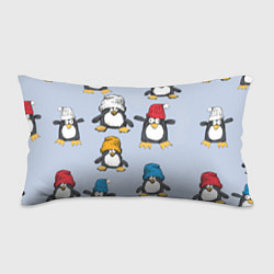Подушка-антистресс Смешные пингвины, цвет: 3D-принт