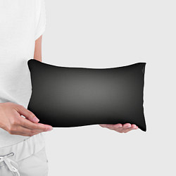 Подушка-антистресс Серый, черный градиент, цвет: 3D-принт — фото 2
