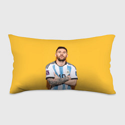 Подушка-антистресс Lionel Messi 10, цвет: 3D-принт
