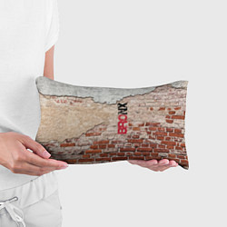Подушка-антистресс Старая кирпичная стена - Бронкс, цвет: 3D-принт — фото 2