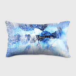 Подушка-антистресс Ледяной и пиксельный паттерн