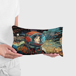 Подушка-антистресс Космическая путешественница, цвет: 3D-принт — фото 2