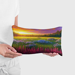 Подушка-антистресс Летний закат, цвет: 3D-принт — фото 2