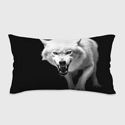 Подушка-антистресс Агрессивный белый волк