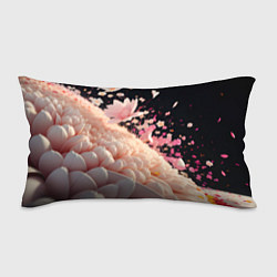 Подушка-антистресс Множество розовых цветов, цвет: 3D-принт