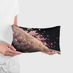 Подушка-антистресс Множество розовых цветов, цвет: 3D-принт — фото 2