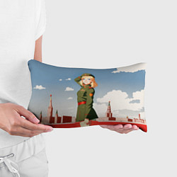 Подушка-антистресс Боевая девчонка, цвет: 3D-принт — фото 2