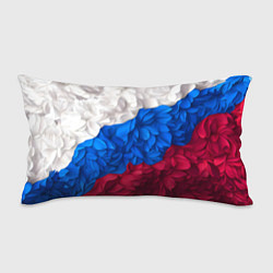 Подушка-антистресс Флаг России из цветов