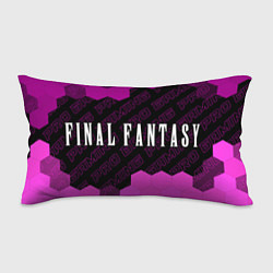 Подушка-антистресс Final Fantasy pro gaming: надпись и символ, цвет: 3D-принт