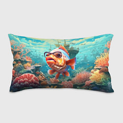 Подушка-антистресс Рыбка в озере, цвет: 3D-принт