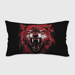 Подушка-антистресс Red wolf, цвет: 3D-принт