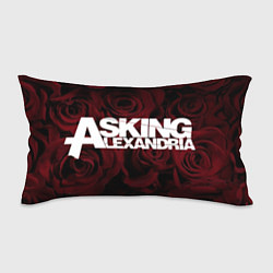 Подушка-антистресс Asking Alexandria roses, цвет: 3D-принт