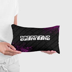 Подушка-антистресс Scorpions rock legends: надпись и символ, цвет: 3D-принт — фото 2
