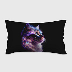 Подушка-антистресс Галактический кот, цвет: 3D-принт