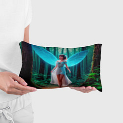 Подушка-антистресс Девушка фея в дремучем лесу, цвет: 3D-принт — фото 2