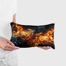 Подушка-антистресс Пламя огня фон, цвет: 3D-принт — фото 2