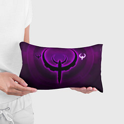 Подушка-антистресс Quake фиолетовый, цвет: 3D-принт — фото 2
