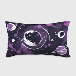 Подушка-антистресс Фиолетовый космос - нейросеть, цвет: 3D-принт