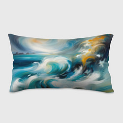 Подушка-антистресс Штормовые волны океана, цвет: 3D-принт