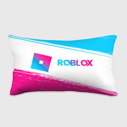 Подушка-антистресс Roblox neon gradient style по-горизонтали, цвет: 3D-принт