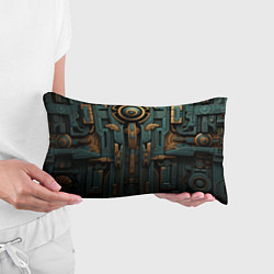 Подушка-антистресс Абстрактный узор в египетском стиле, цвет: 3D-принт — фото 2