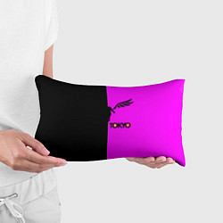 Подушка-антистресс Токийские мстители черно-розовый, цвет: 3D-принт — фото 2