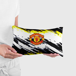 Подушка-антистресс Манчестер Юнайтед клуб краски, цвет: 3D-принт — фото 2