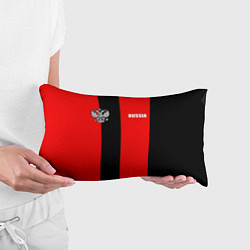 Подушка-антистресс Красный и черный - герб РФ, цвет: 3D-принт — фото 2