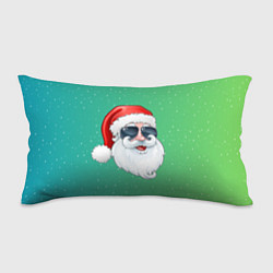 Подушка-антистресс Дед Мороз в очках, цвет: 3D-принт