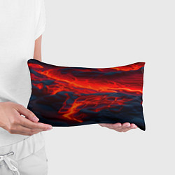 Подушка-антистресс Текущая магма, цвет: 3D-принт — фото 2