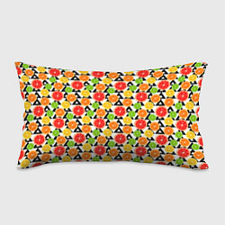 Подушка-антистресс Citrus pattern, цвет: 3D-принт