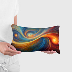 Подушка-антистресс Космические завихрения, цвет: 3D-принт — фото 2