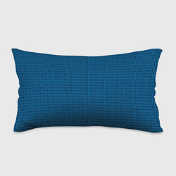 Подушка-антистресс Тёмно-синий узоры, цвет: 3D-принт