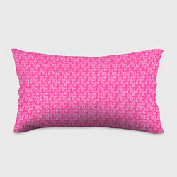 Подушка-антистресс Паттерн маленький сердечки розовый, цвет: 3D-принт