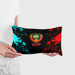 Подушка-антистресс Моя страна СССР краски, цвет: 3D-принт — фото 2