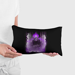 Подушка-антистресс Фиолетовый скелет в дыму, цвет: 3D-принт — фото 2