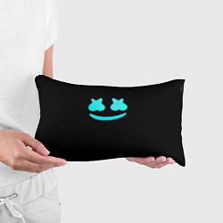 Подушка-антистресс Маршмеллоу голубое лого, цвет: 3D-принт — фото 2