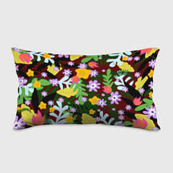Подушка-антистресс Гавайская цветочная расцветка, цвет: 3D-принт