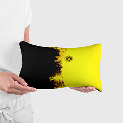 Подушка-антистресс Borussia fc sport краски, цвет: 3D-принт — фото 2