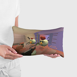 Подушка-антистресс Чикен ган - скрин, цвет: 3D-принт — фото 2