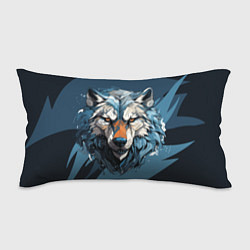 Подушка-антистресс Красивый грозный волк, цвет: 3D-принт