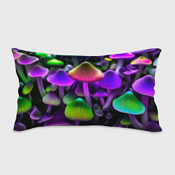 Подушка-антистресс Люминесцентные грибы, цвет: 3D-принт